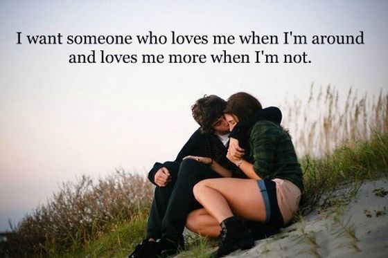 I want someone who loves me