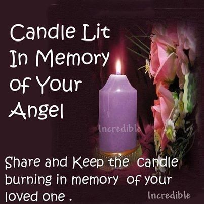 in memory of your angel