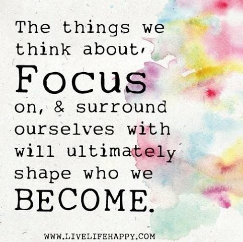 The things we think about