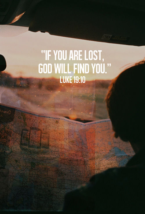 If you are lost If you are lost