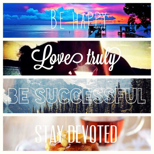 Stay devoted