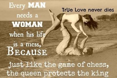queen protects the king