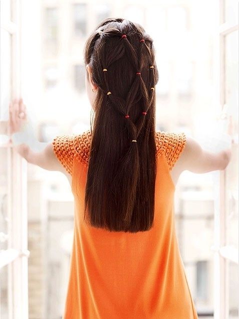 Ponytail veil Ponytail veil