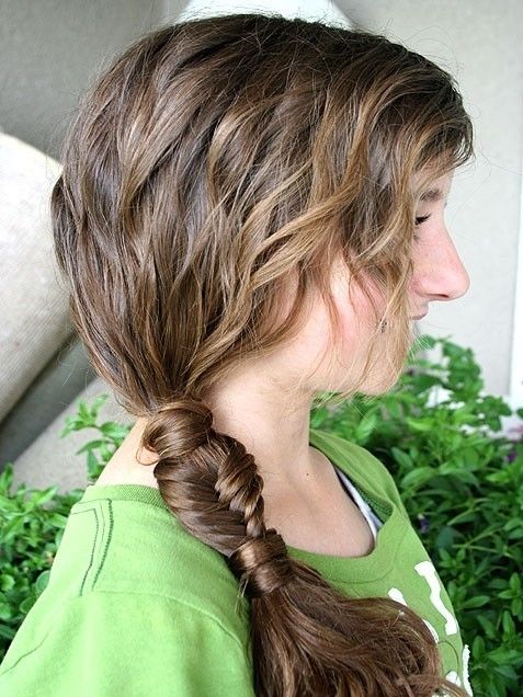Side ponytail combo