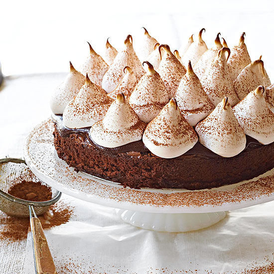Hot cocoa brownie cake Hot cocoa brownie cake