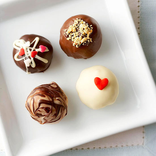 No bake truffle treats