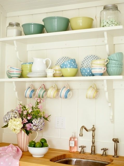 Dish organization display