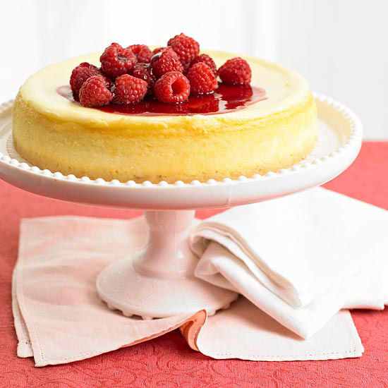 White chocolate cheesecake