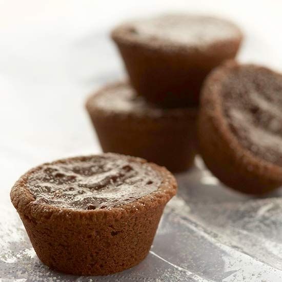 Choco berry tartlets