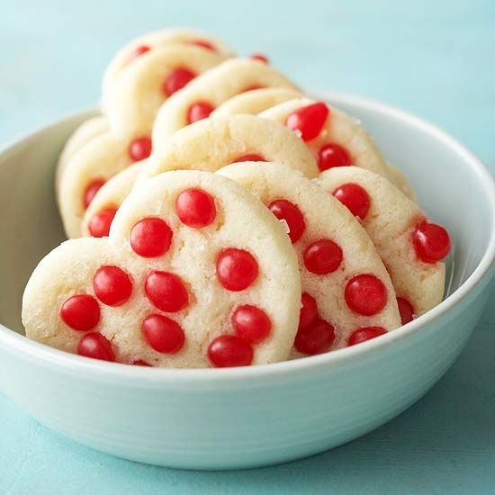 Red hot sugar cookies