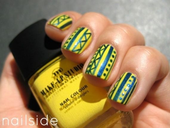 Tribal time nails
