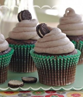 Cookies and cream cupcakes Cookies and cream cupcakes
