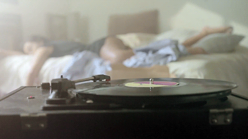 The record player The record player