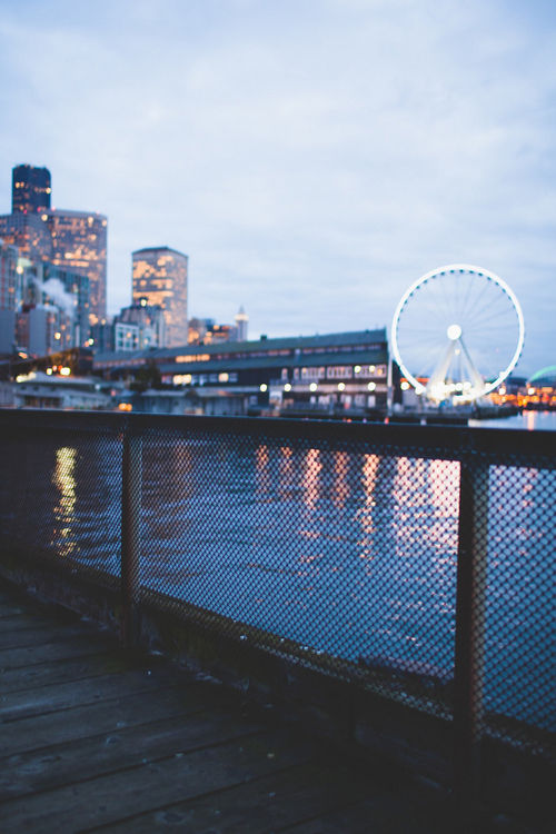 View of the ferris wheel