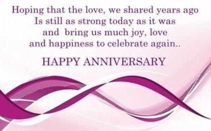 Happy Aniversary
