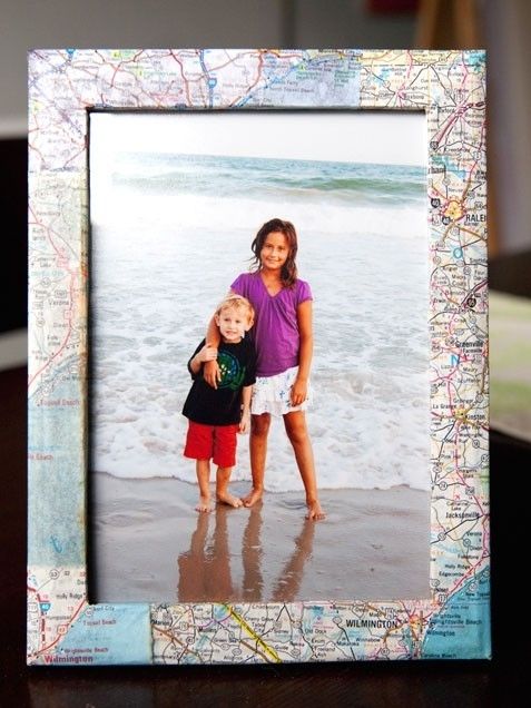 Map frame