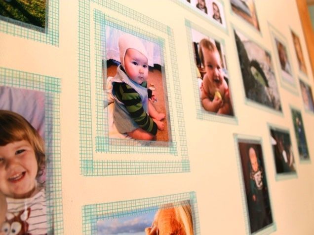 Washi Tape Frames