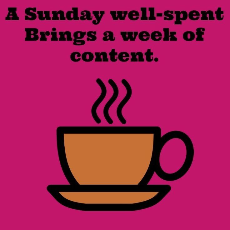 A Sunday well Spent A Sunday well Spent