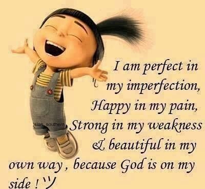 I am perfect I am perfect