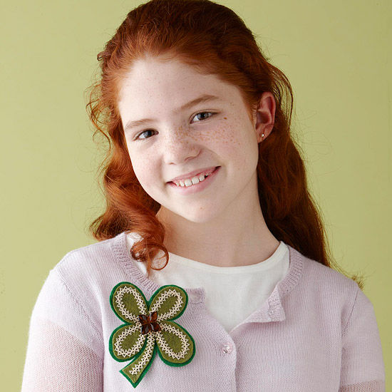 Lucky Four Leaf Clover Pins Lucky Four Leaf Clover Pins