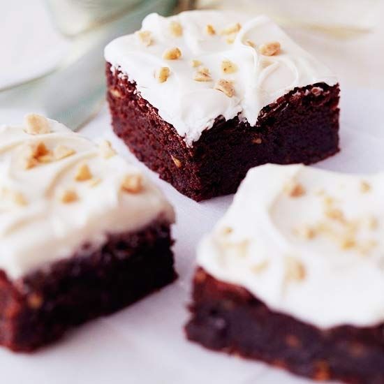 Toffee coffee brownies