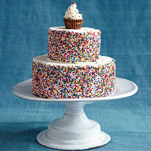 Mini layer candy cake