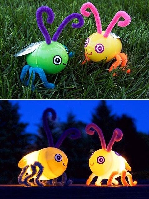 Easter egg fireflies Easter egg fireflies