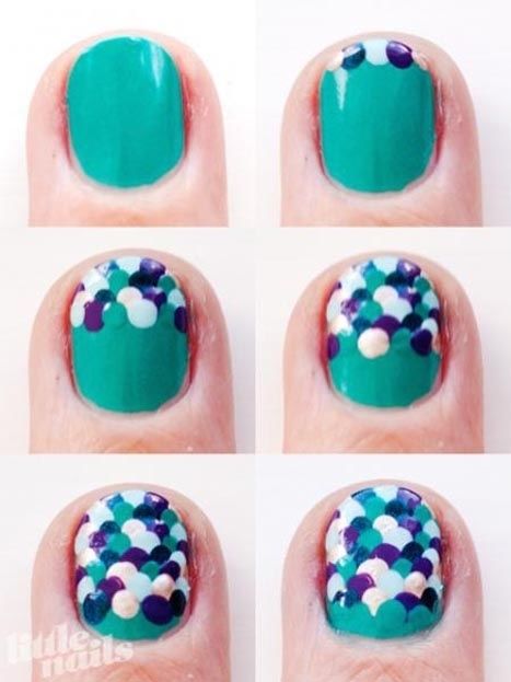 Under the sea ocean nails Under the sea ocean nails