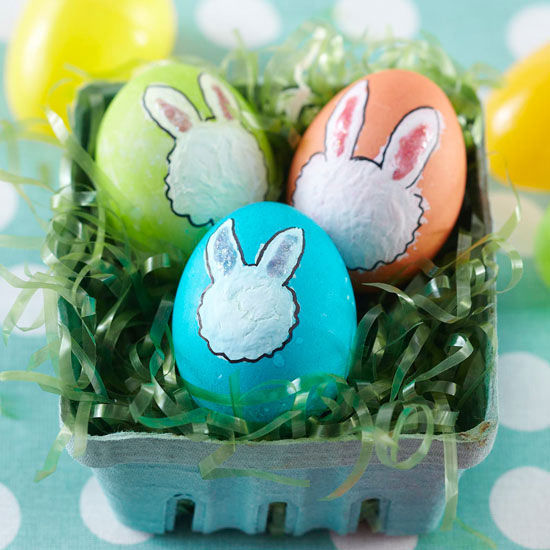 Painted bunny easter eggs Painted bunny easter eggs