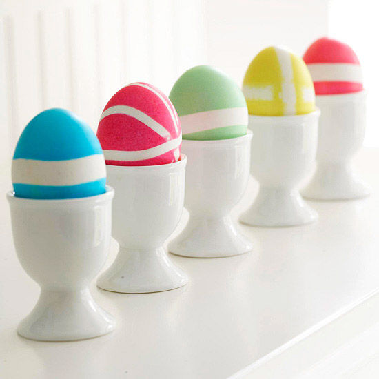 Banded egg design Banded egg design