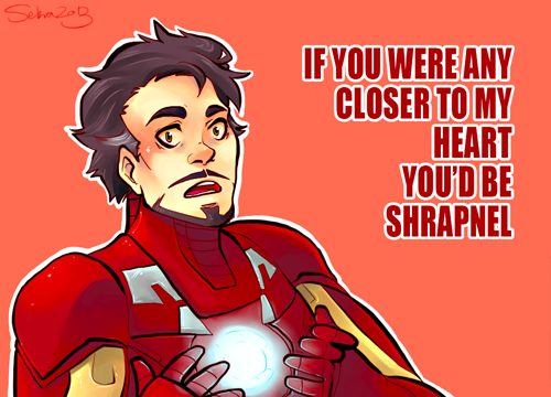 You would be shrapnel