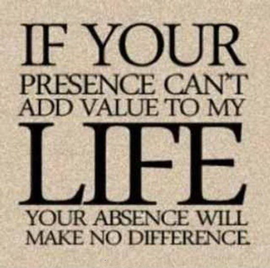 your presence and absense your presence and absense
