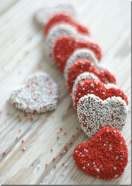 Candy covered hearts Candy covered hearts