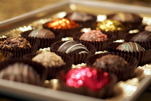 Chocolate truffles Chocolate truffles
