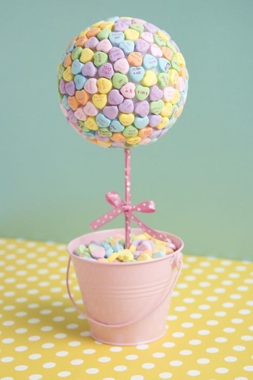 Candy heart tree Candy heart tree