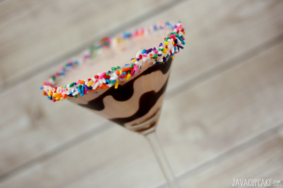 Chocolate cupcake cocktail Chocolate cupcake cocktail