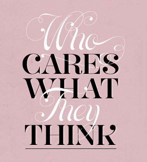 Who cares