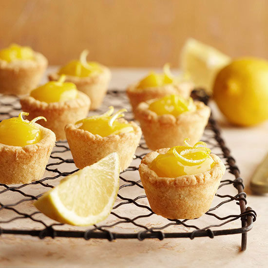 Lemon curd tassies