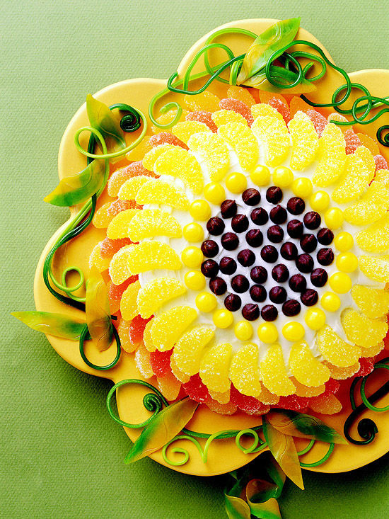 Sunflower cake
