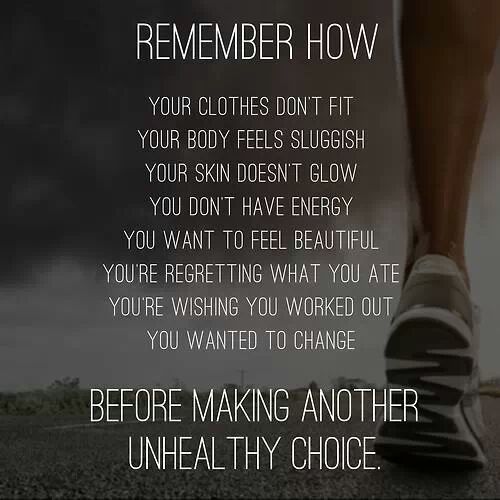 Unhealthy choices