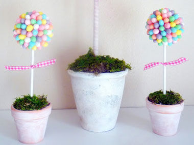 Jelly bean topiary