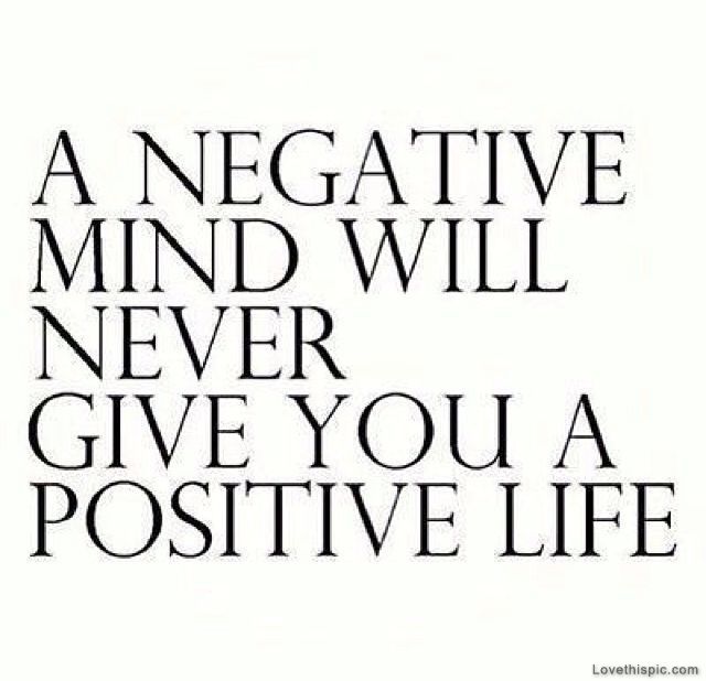 A Negative Mind