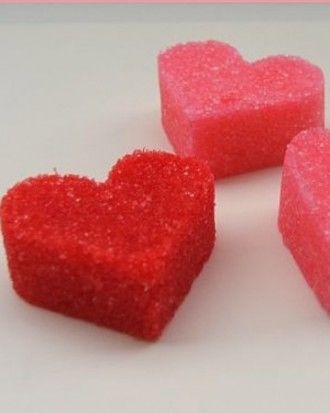 Heart sugarcubes Heart sugarcubes