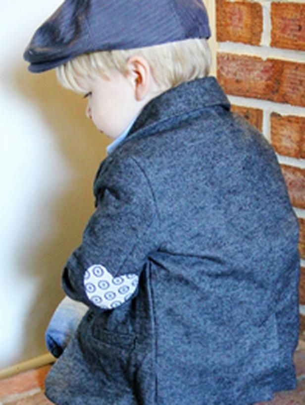 Heart shaped elbow and knee patches