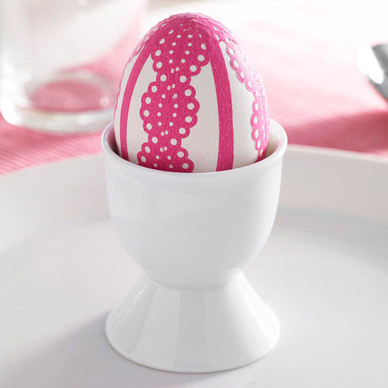 Vellum and tape egg Vellum and tape egg