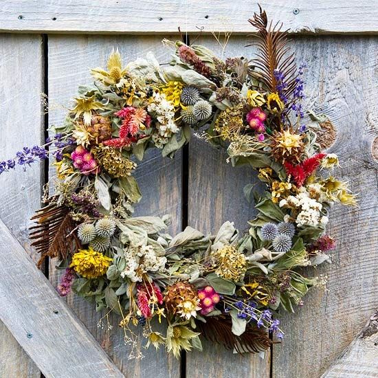 Springtime floral wreath Springtime floral wreath