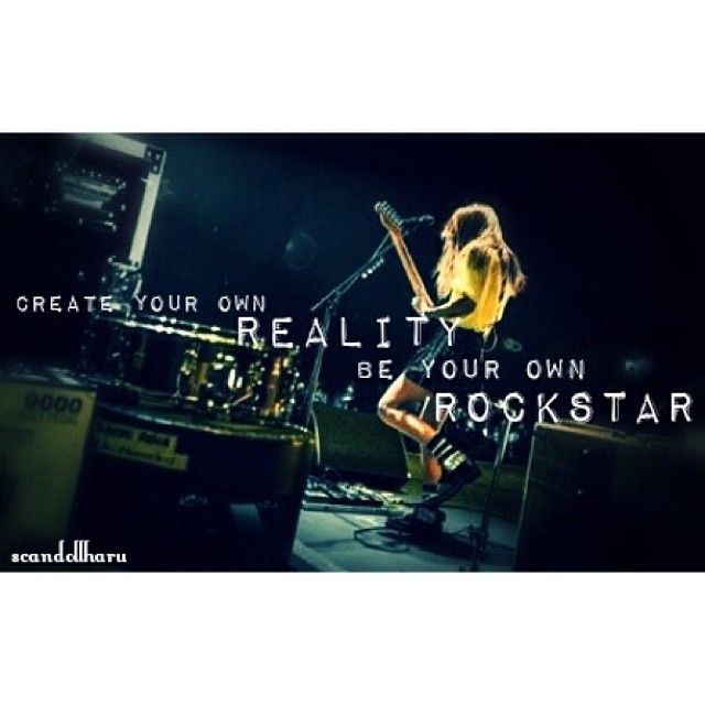 Be your own rockstar