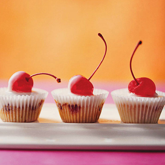 Cherry baby cakes