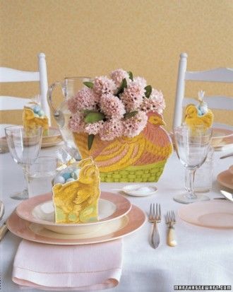 Hen centerpiece