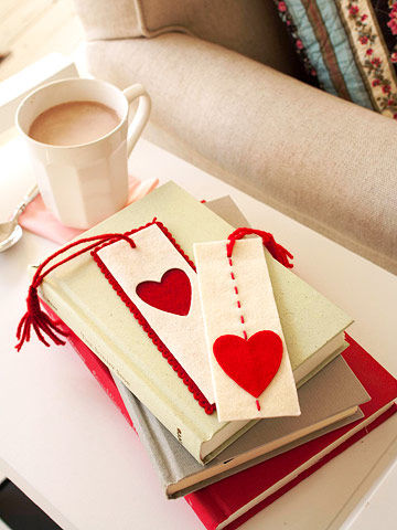 Two heartfelt bookmarks